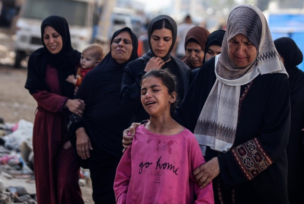Funeral ceremony among the Hamas-Israeli conflict in Gaza 