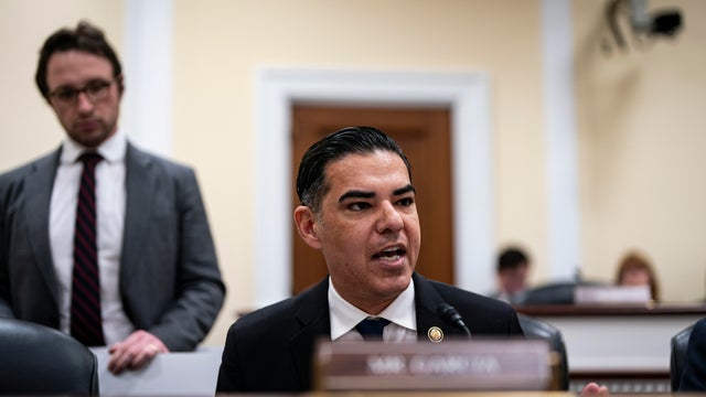 Rep. Gerry Connolly of Virginia questions witnesses during a House Committee on Oversight and Government Reform hearing titled "A Hearing with Sanctuary City Mayors" in Washington, DC on March 5, 2025. 