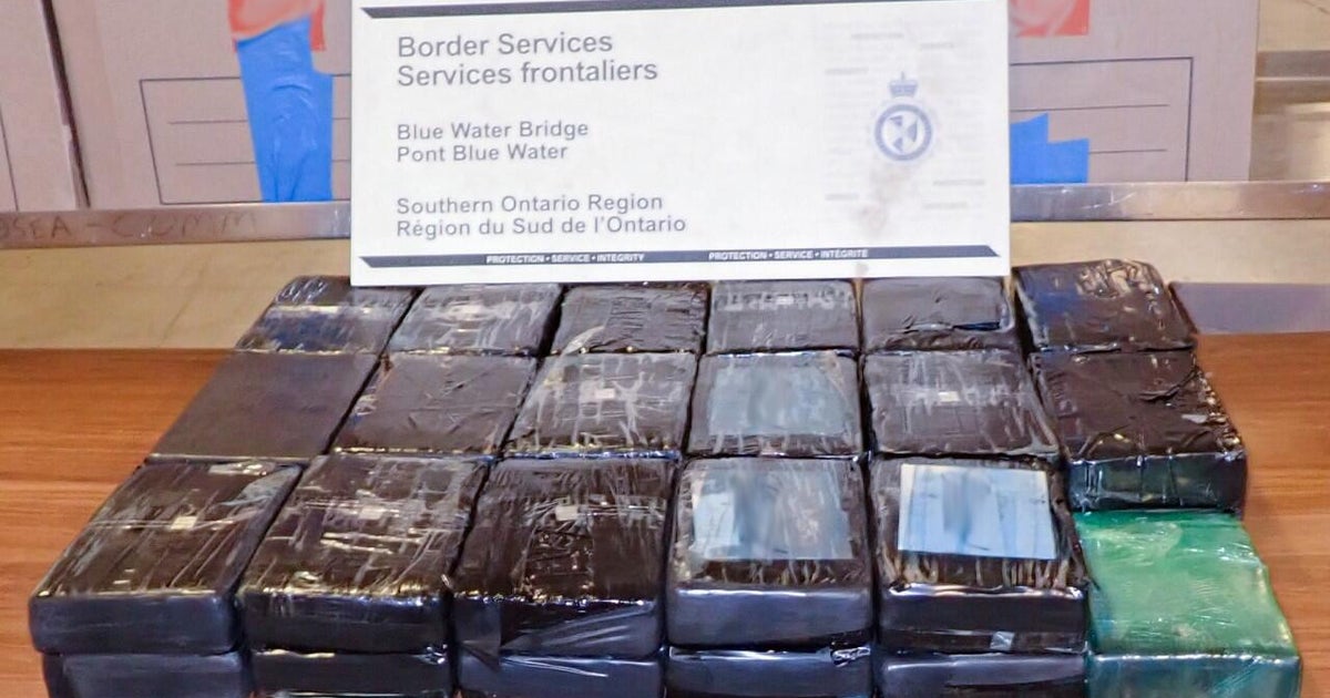 Canadian border officers seize $23.3M in cocaine at Blue Water Bridge 