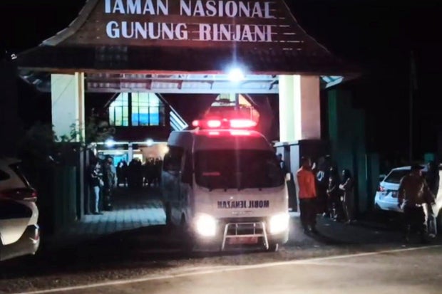 Indonesian volcanic death 