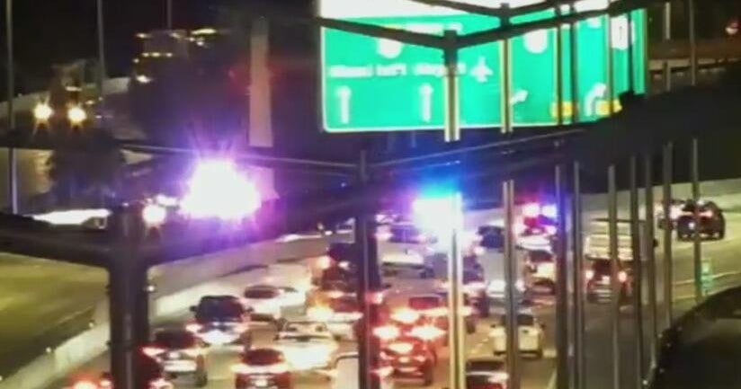 Southbound Don Shula Expressway shut down at Kendall Drive due to crash ...