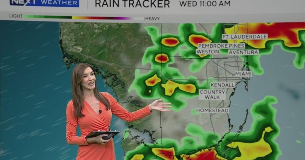 Deep moisture leads to widespread showers across South Florida 