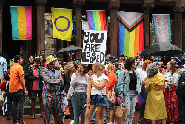 Pride 2025 parade in Boston 