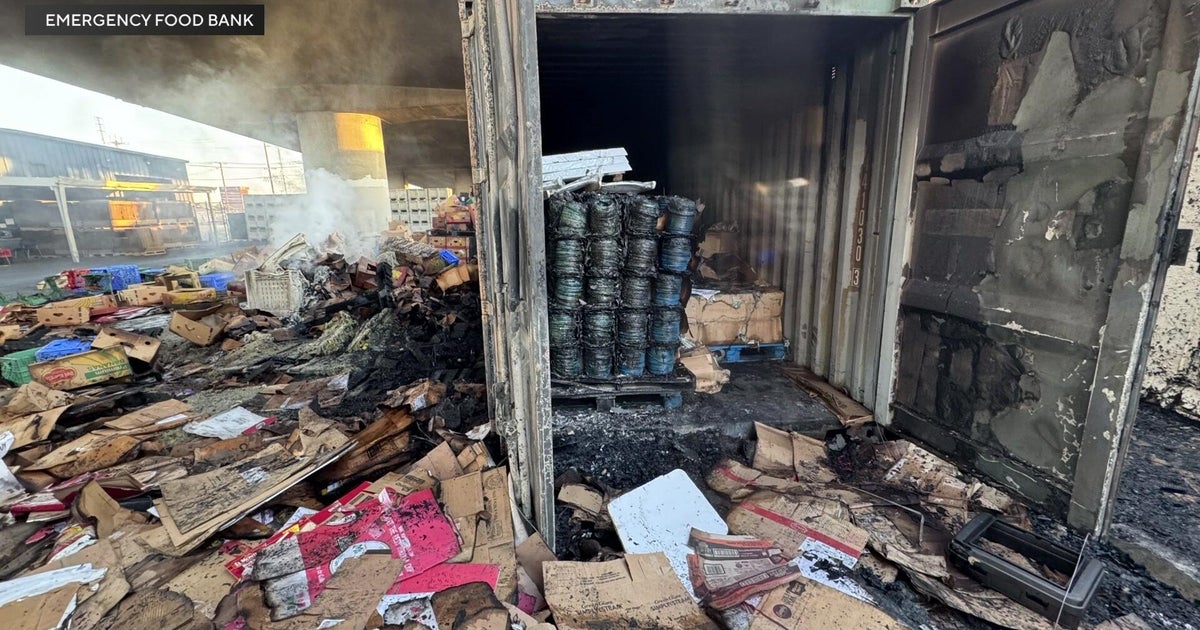 Stockton's Emergency Food Bank continues to serve despite 3 fires in a week 