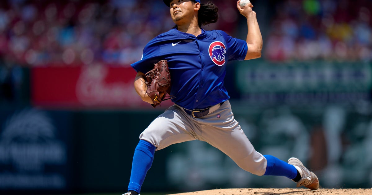 Imanaga throws 5 sharp innings in return from injury; Cubs beat Cardinals 3-0 