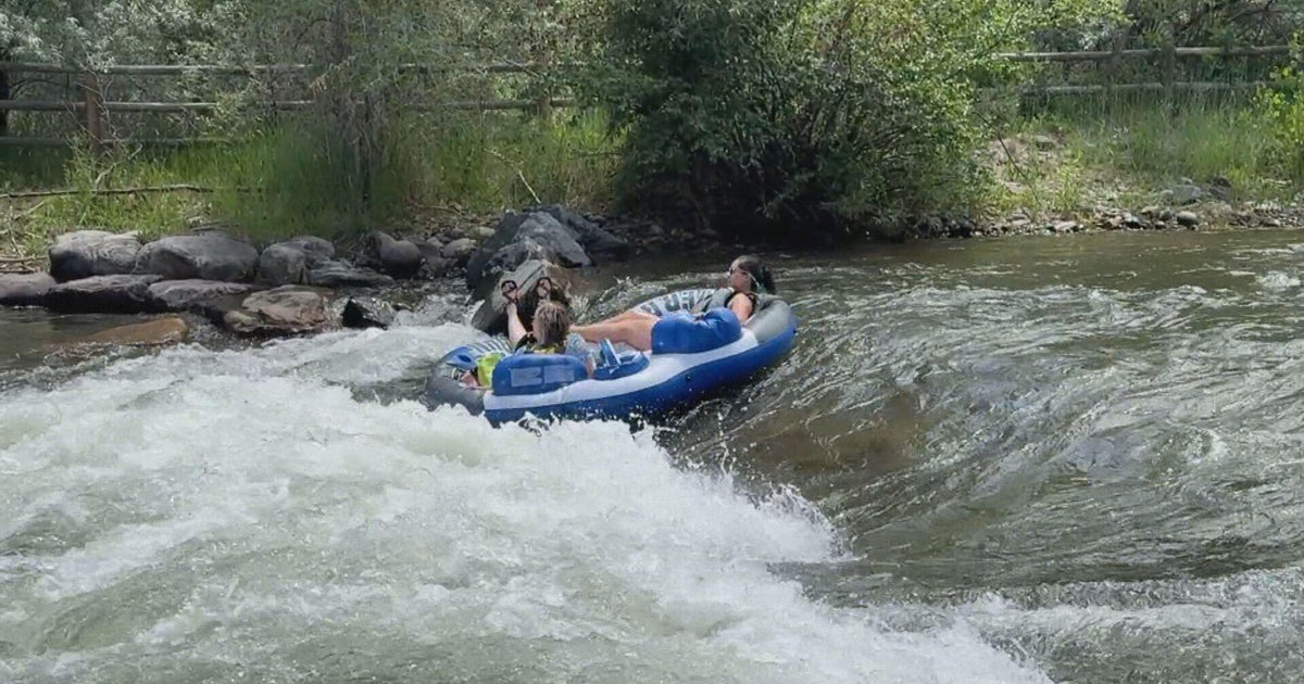 Summer tubing season opens at Colorado's Clear Creek 