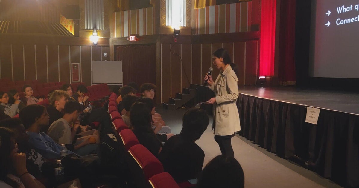 Students head to the movies in Brookline to learn new lessons