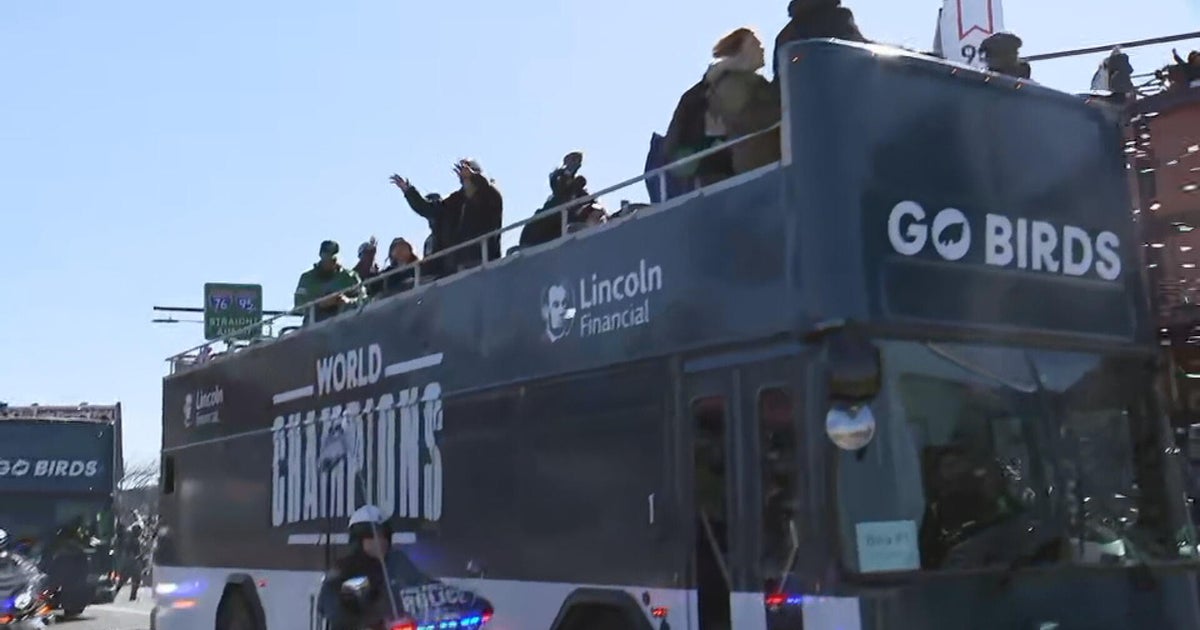 Bus from Eagles' Super Bowl LIX parade on tour this weekend 
