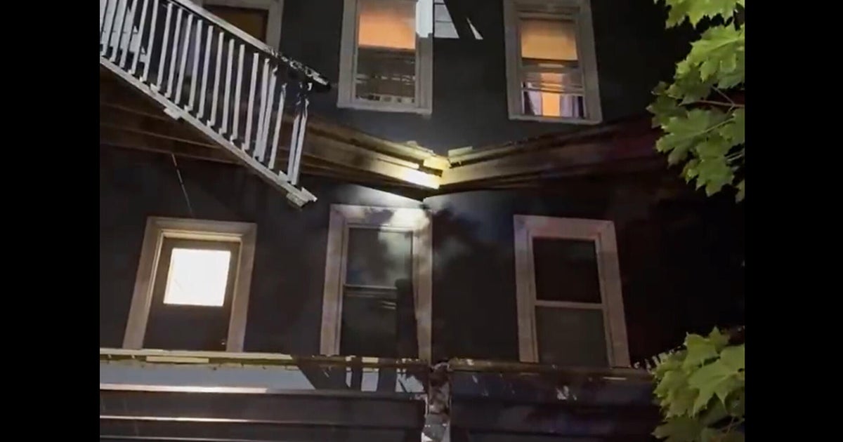 9 people injured after third-floor porch collapses in Dorchester 