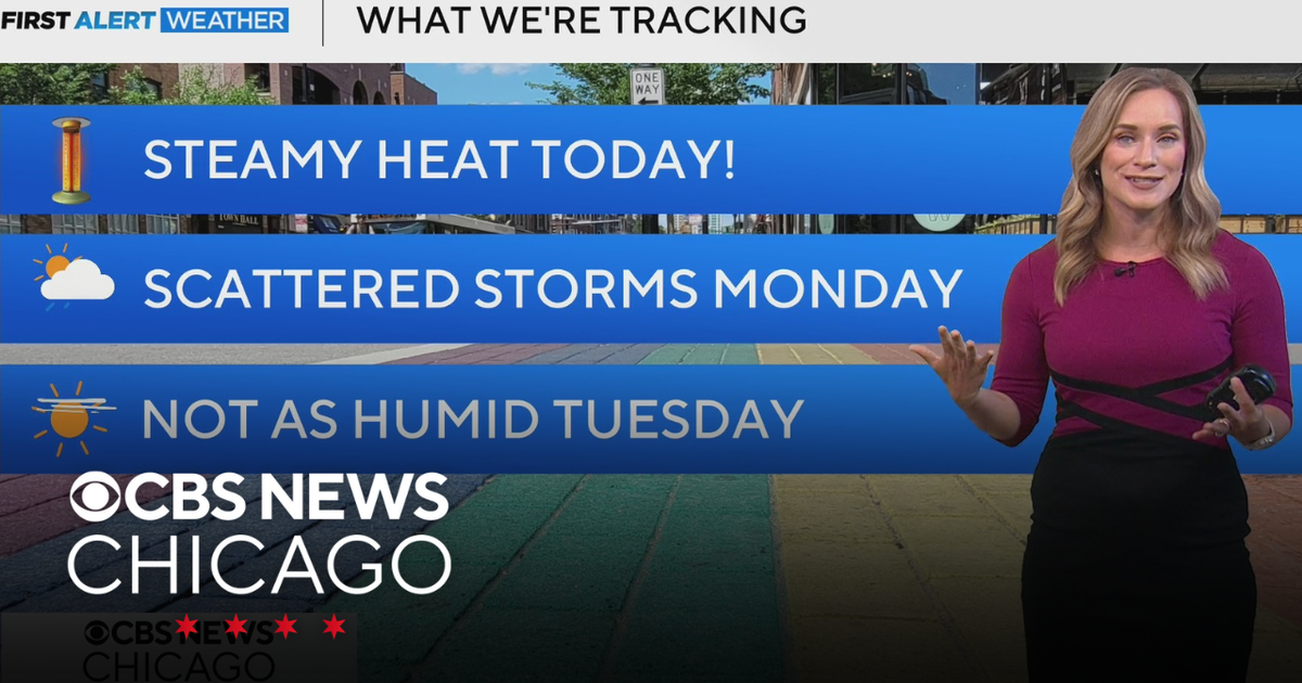 Hot, humidity returns in Chicago - CBS Chicago