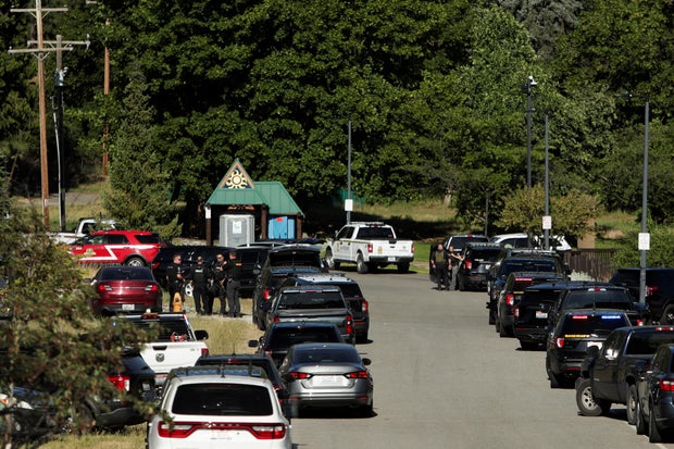Multiple firefighters were attacked when responding to a fire outside Coeur d'Alene 