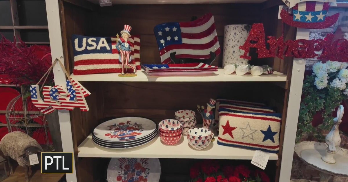 cbsnews.com - Daisy visits Neubauer's Flowers and Market House for some festive Fourth of July finds