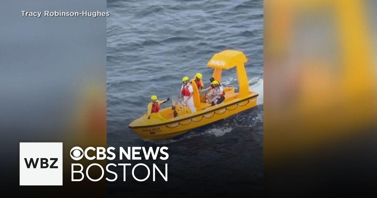 Father, daughter rescued after falling overboard on Disney Cruise - CBS ...