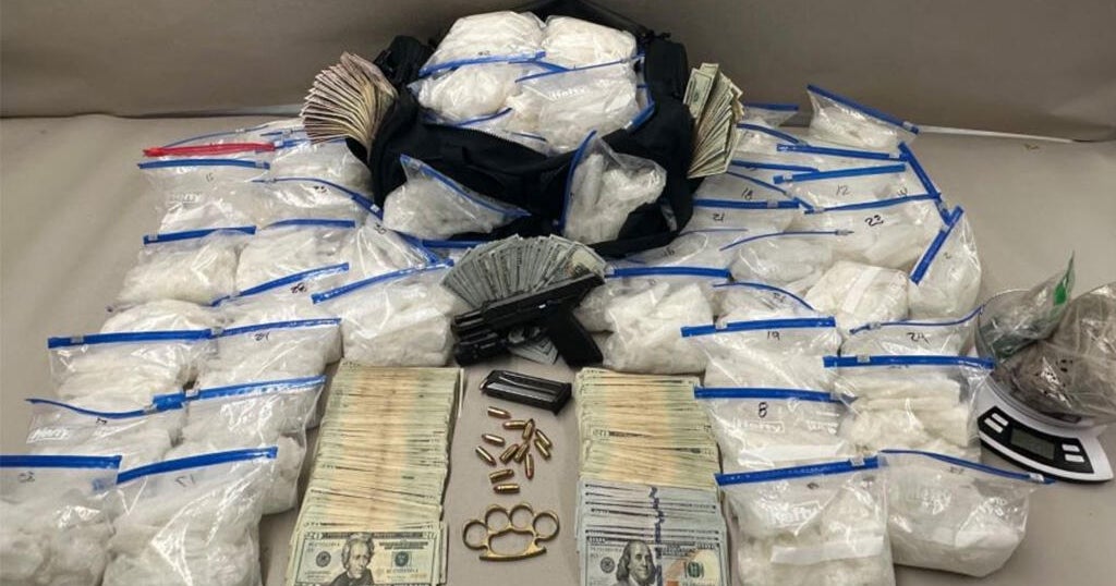 San Jose police seize 62 pounds of meth, arrest 2 following traffic stop 