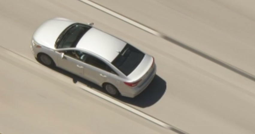 Deputies chasing a stolen vehicle in downtown Los Angeles 