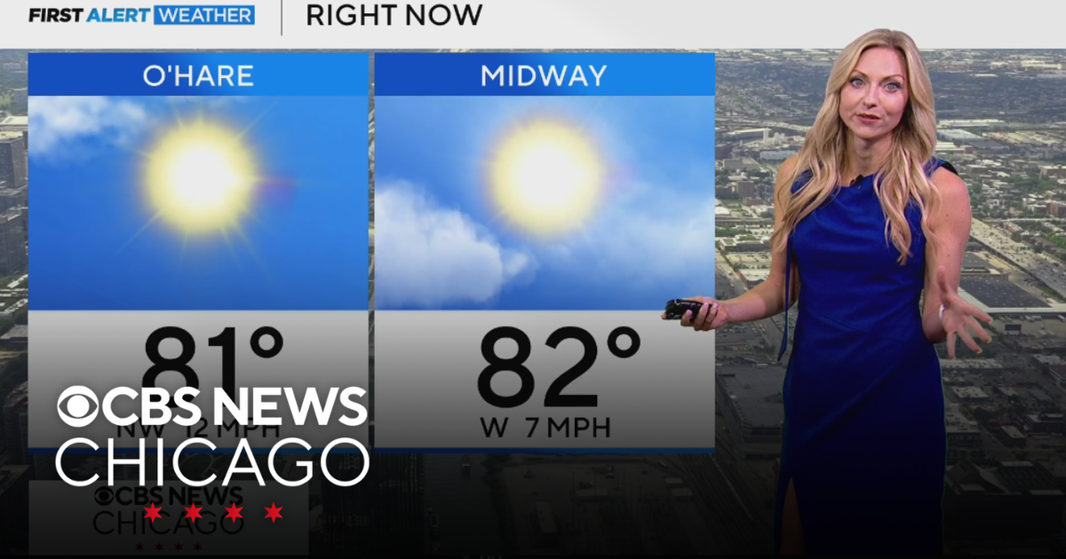 Heat on the way for the Chicago area - CBS Chicago