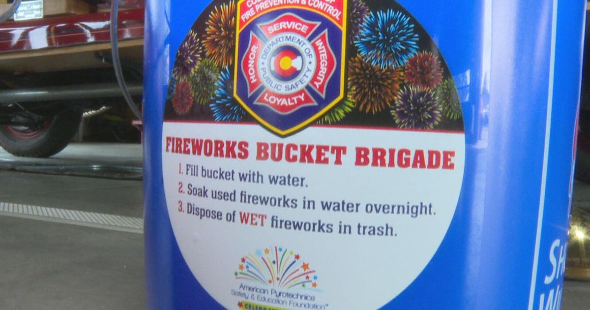 Castle Rock firefighters want people to dispose of fireworks safely 