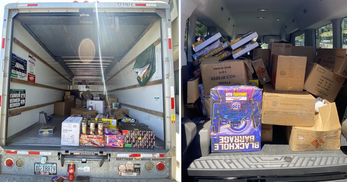 SF deputies find 1,600 pounds of illegal fireworks inside stolen U-Haul truck 