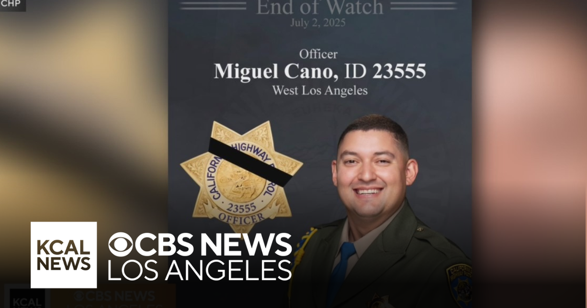 CHP officer dies after suffering medical emergency while driving - CBS ...