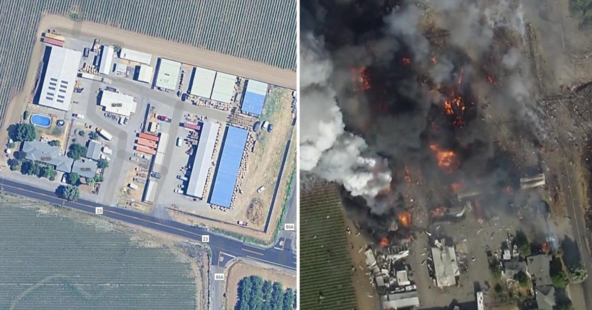 Who investigates fireworks explosions like the one in Esparto, California? 
