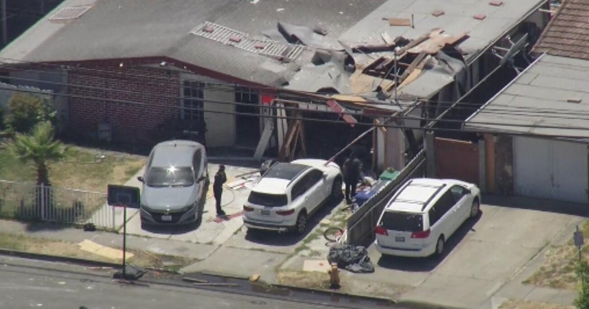 Fireworks explosion severely damages Hayward house 
