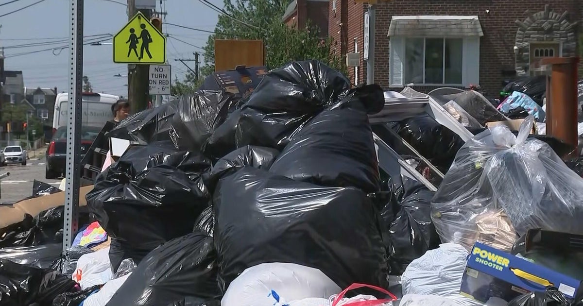 Trash mountains, "unbelievable" stench take over Philly as strike continues 