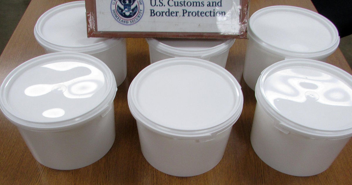 Philadelphia Customs and Border Protection officers seize 57 pounds of ketamine destined for Florida