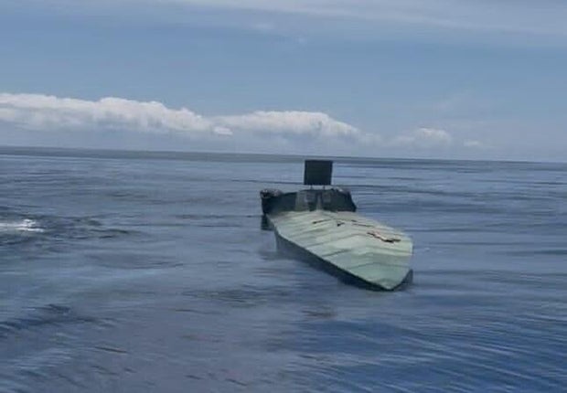 First Unmanned Drug Submarine Seized Off Colombian Coast 
