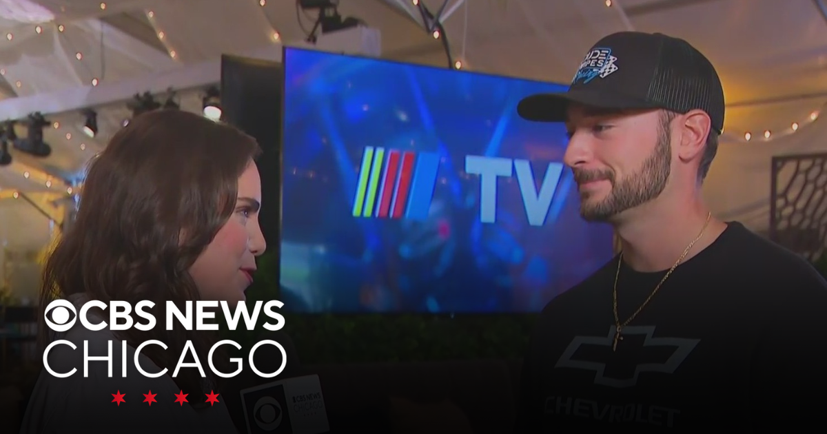 Driver Anthony Alfredo is ready for NASCAR Chicago Street Race - CBS ...