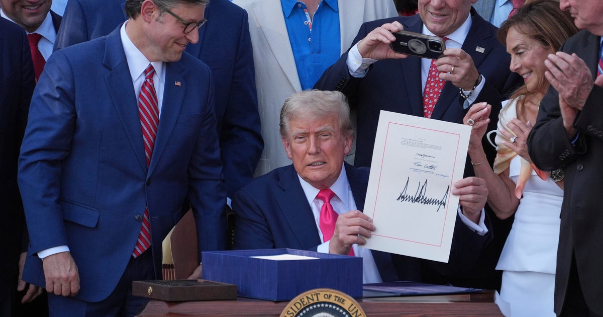 Trump signs "big, beautiful bill" in July Fourth ceremony at White House 