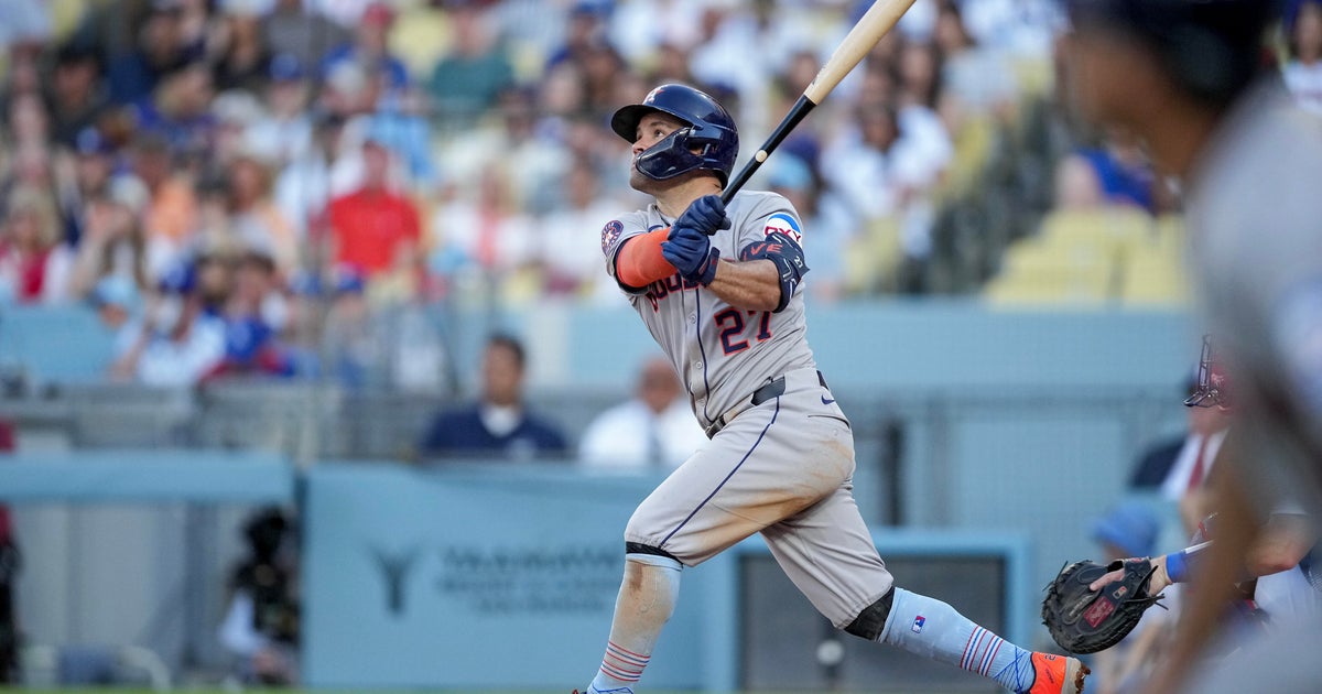 Astros' Altuve homers twice, drives in five and gets booed in 18-1 historic rout of Dodgers 