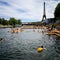 Parisians take a plunge into Seine River after century-long ban