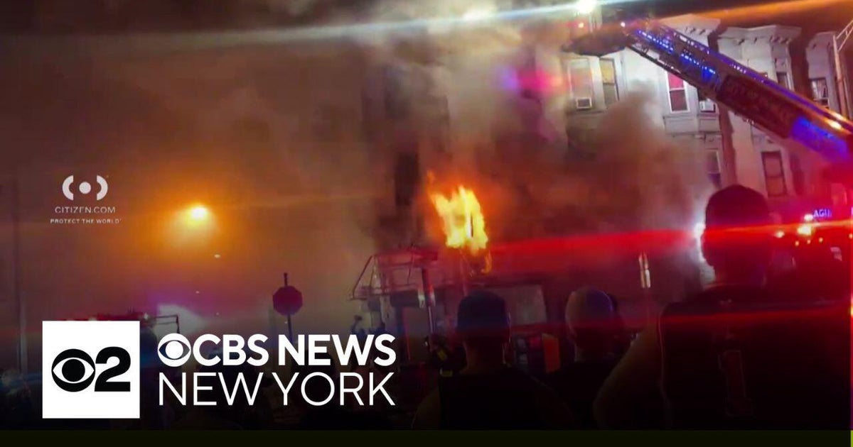 Several hurt in Passaic, N.J. fire - CBS New York