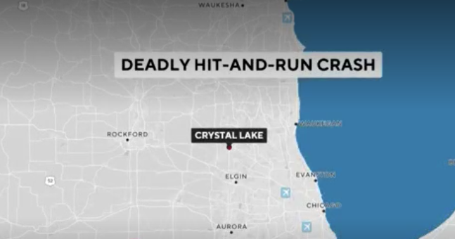 Suspected vehicle found in fatal Crystal Lake crash, police say 