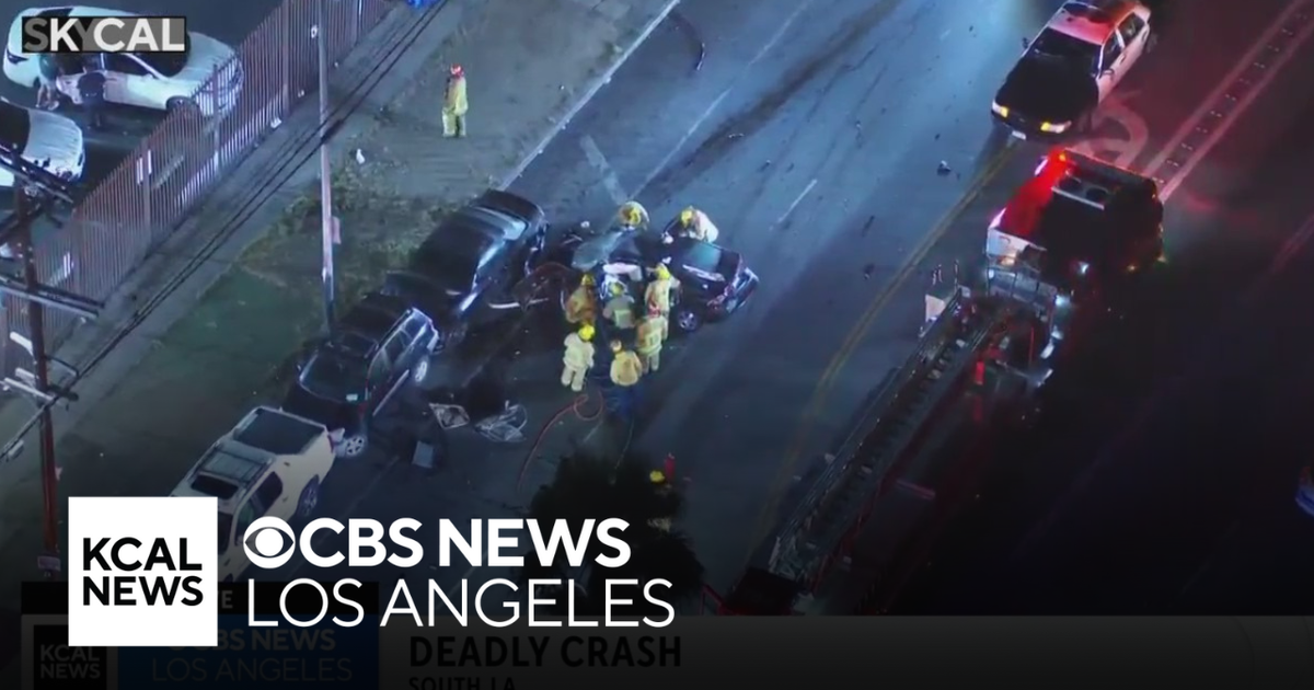 One person killed in South Los Angeles hit-and-run crash