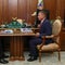 FILE PHOTO: Russian Minister of Transport Roman Starovoit attends a meeting with Russian President Vladimir Putin, in Moscow 