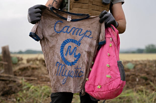 Search and rescue operations in Comfort, Texas 