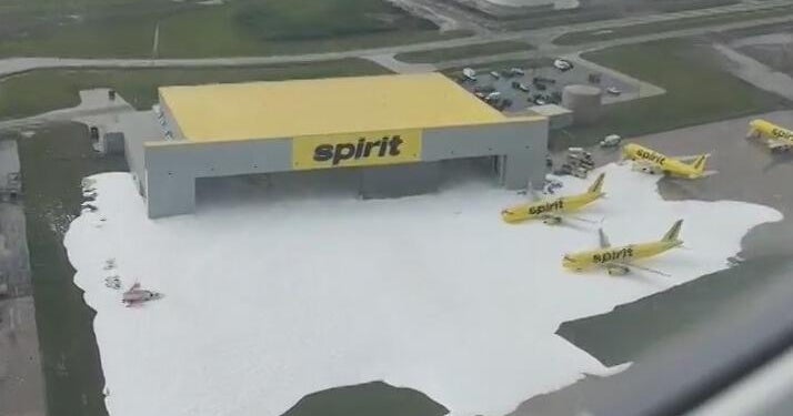 Fire suppression system accidentally triggered at Detroit Metro