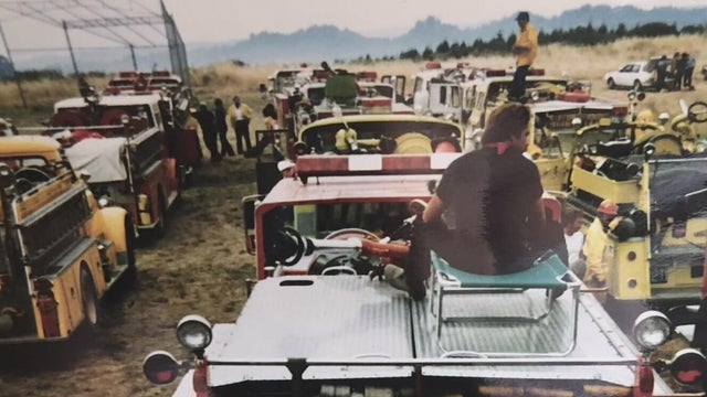 Fire Crews during 1985 Lexington Fire 
