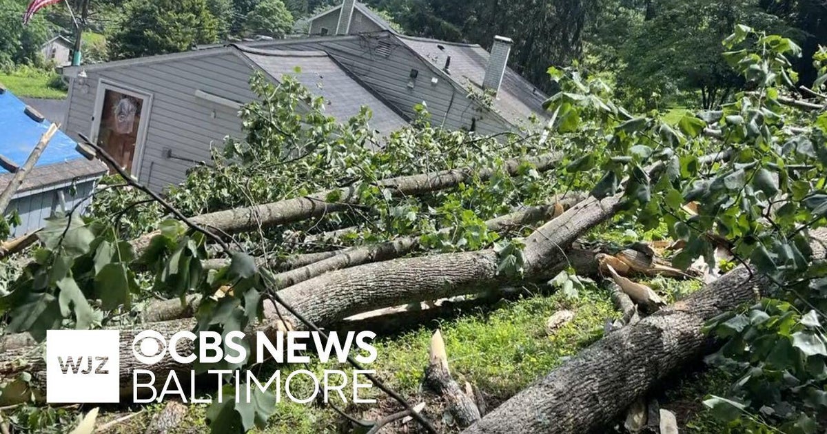 Maryland crews cleanup from storms with more severe weather expected