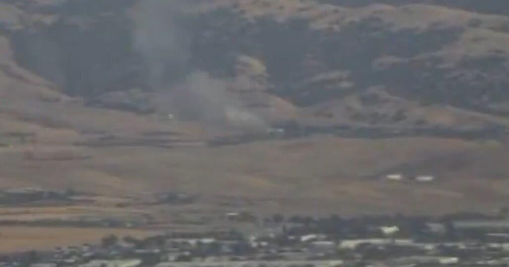 Vegetation fire burns in Livermore; structures threatened 