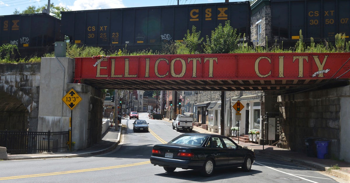 Historically flood-prone Main Street in Ellicott City closed to traffic due to heavy rainfall 