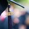 Class of 2025 Graduation Ceremony Tassel Black 