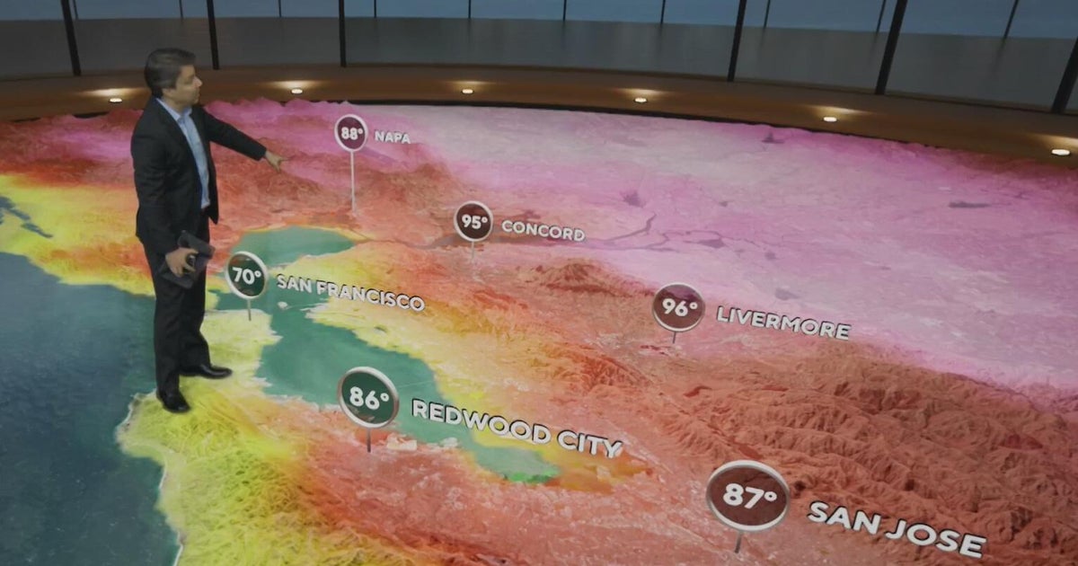 Wednesday afternoon First Alert Weather forecast 7/9/25 - CBS San Francisco