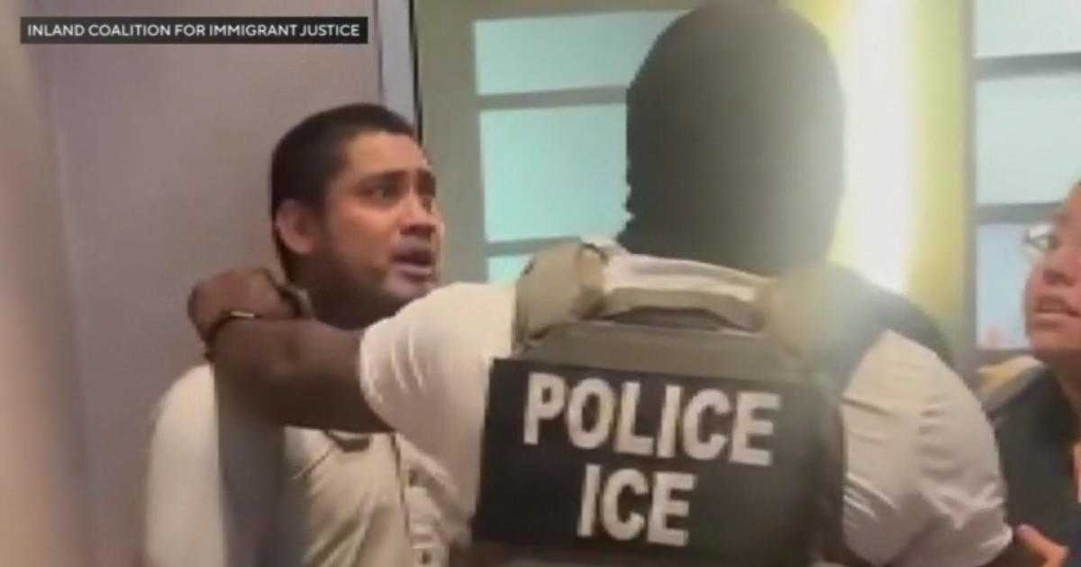 Video shows ICE agents detaining man inside Ontario medical office 