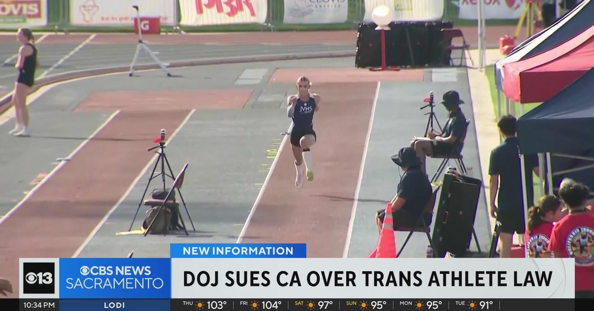 Justice department sues California over transgender athletes in girls sports