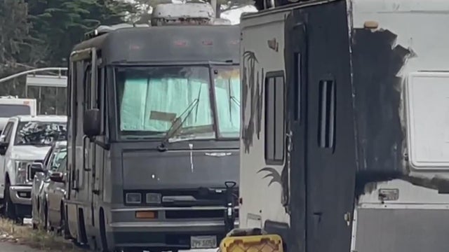 Parked RVs 