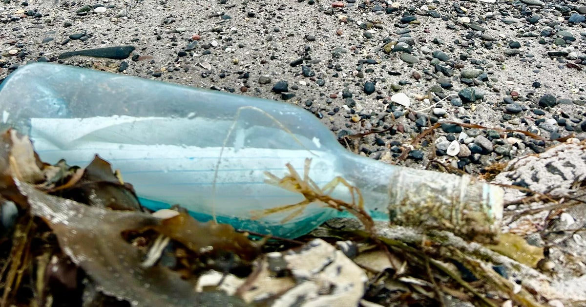 Couple's message in a bottle found 13 years later 2,000 miles away 