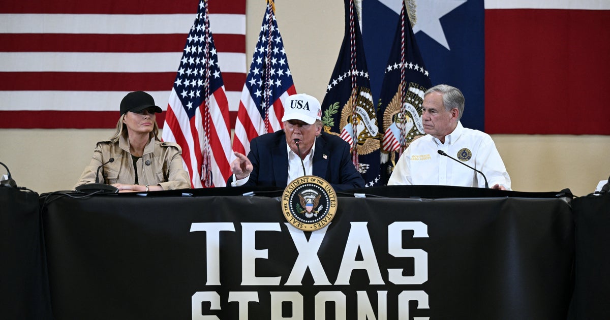 President Trump dismisses question about whether there were sufficient warnings before Central Texas floods 