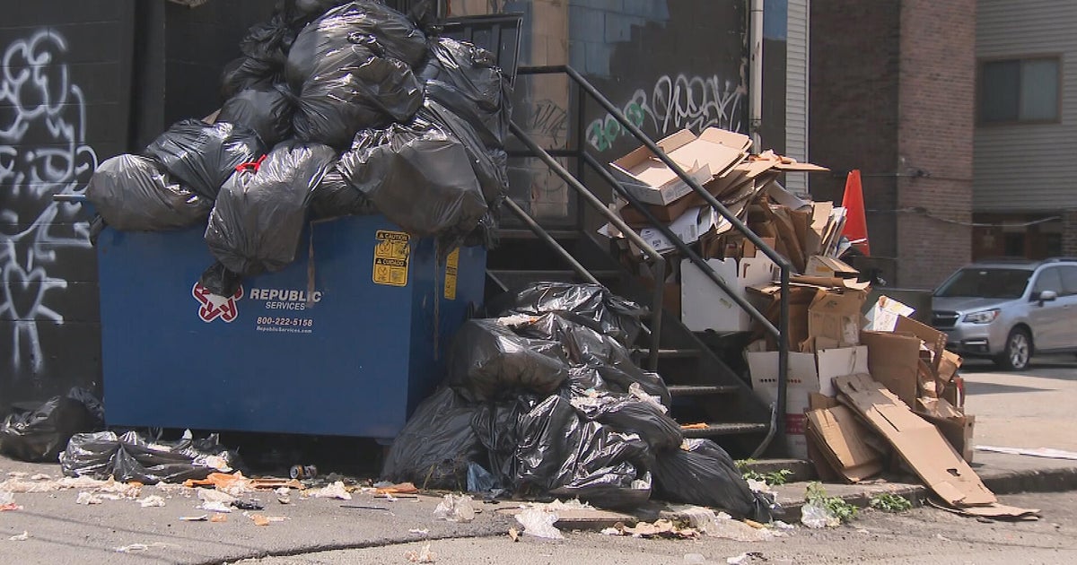 Dumpster overflows at Boston restaurant amid trash workers strike 